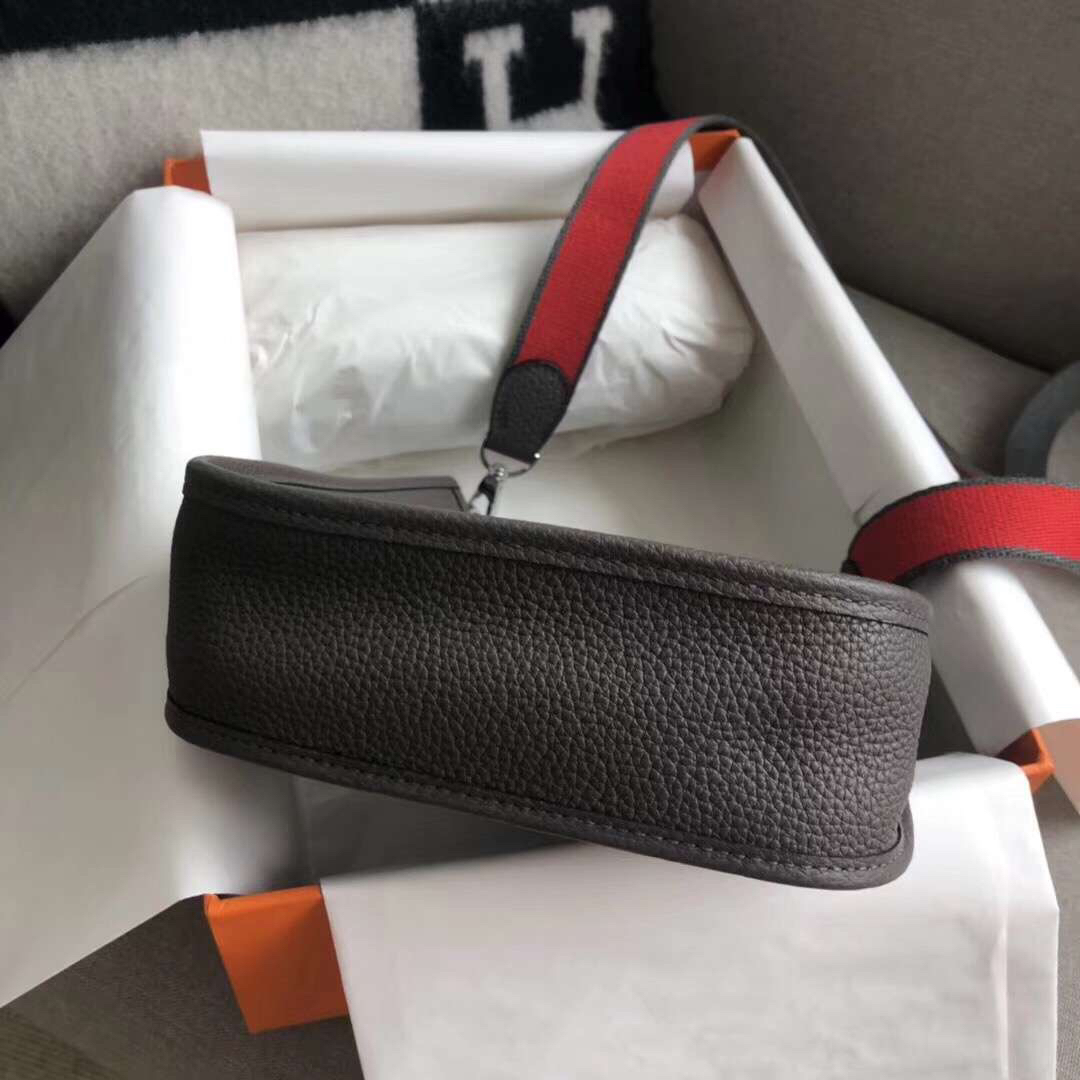 에르메스 미니 에블린16 그리스메이어 은장 토고가죽